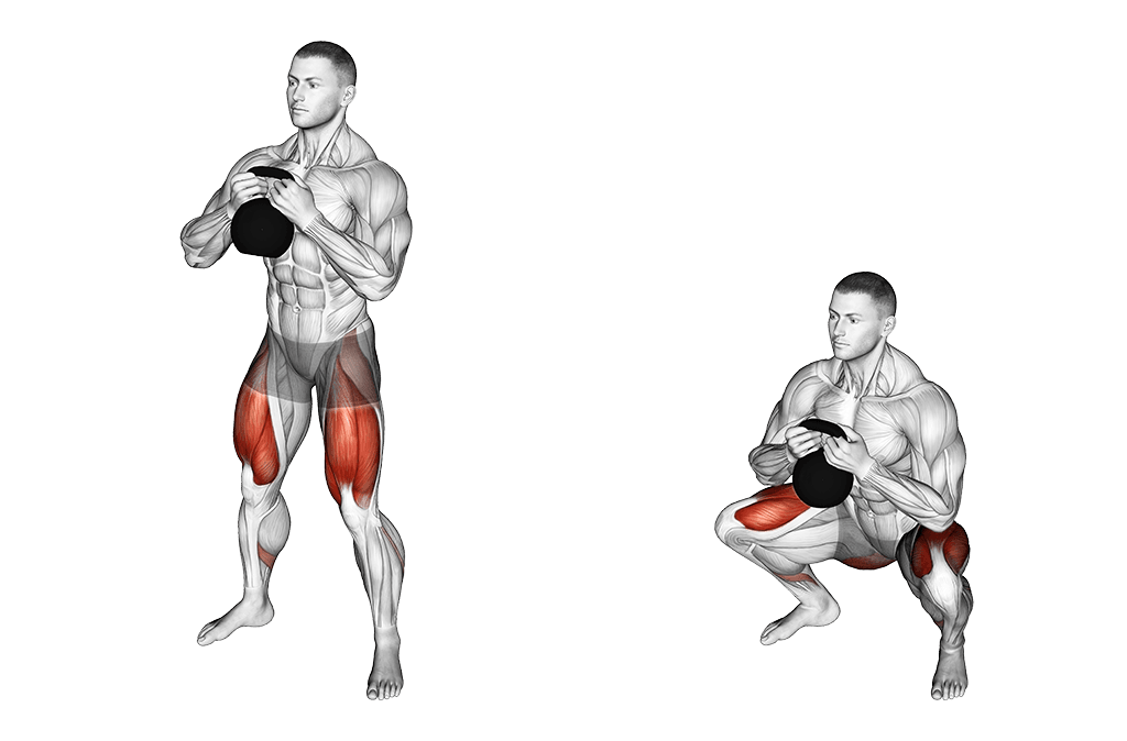 Perfect Leg Workout - goblet squat