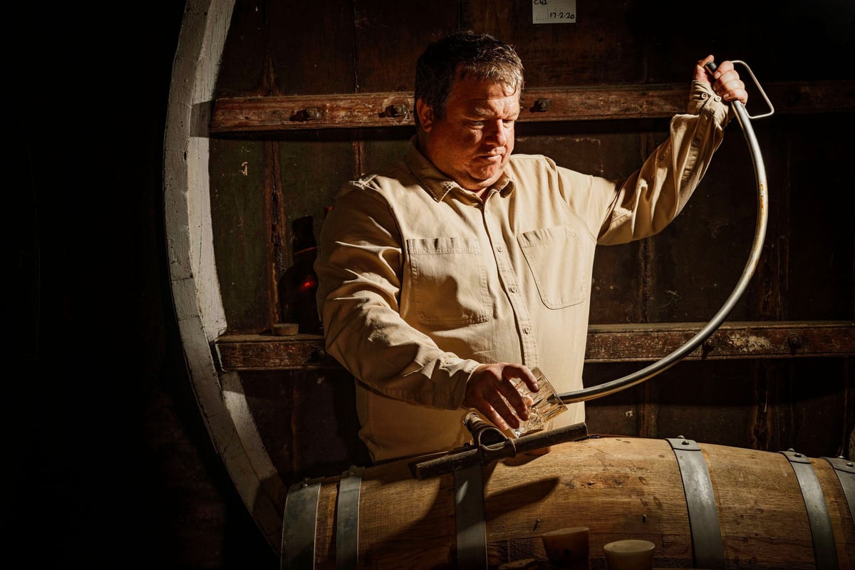 Morris Whisky Head Distiller Darren Peck