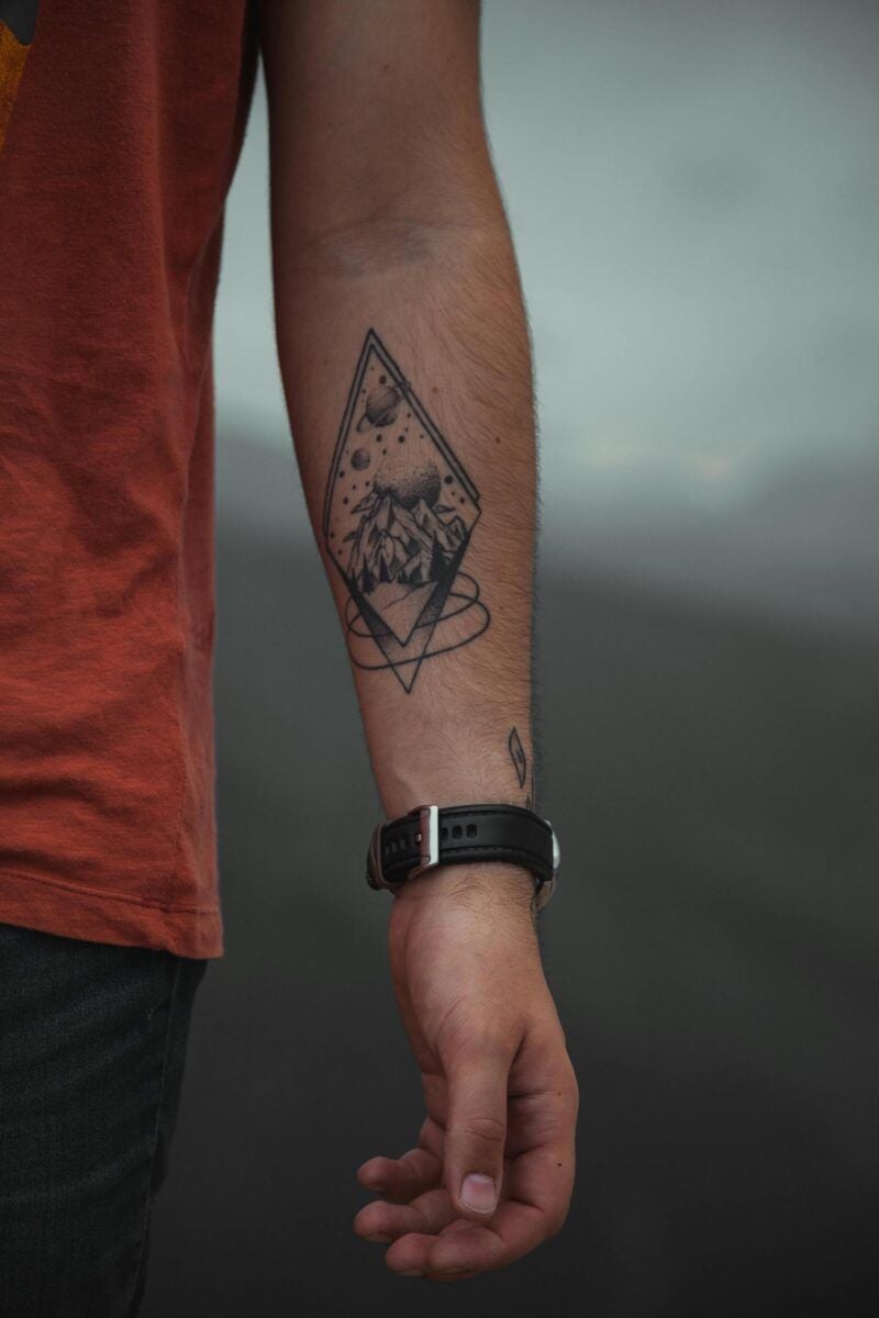 Nature Scene Tattoo