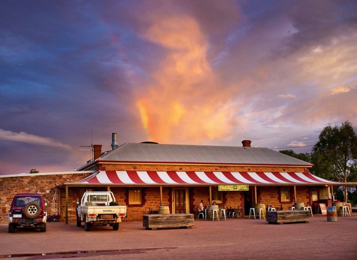 If you're running through the Flinders, you can't pass up a drink at The Prairie.