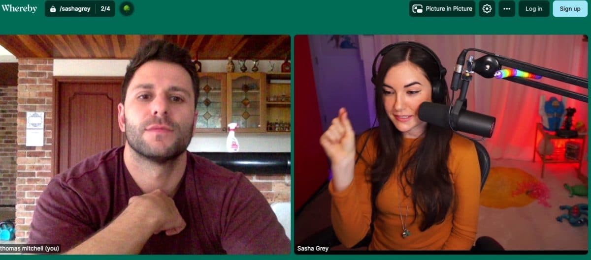 sasha grey interview - boss hunting