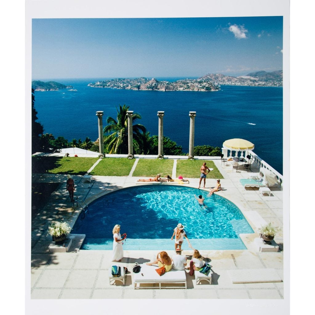 Slim Aarons Poolside