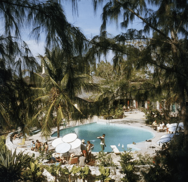 Slim Aarons Poolside
