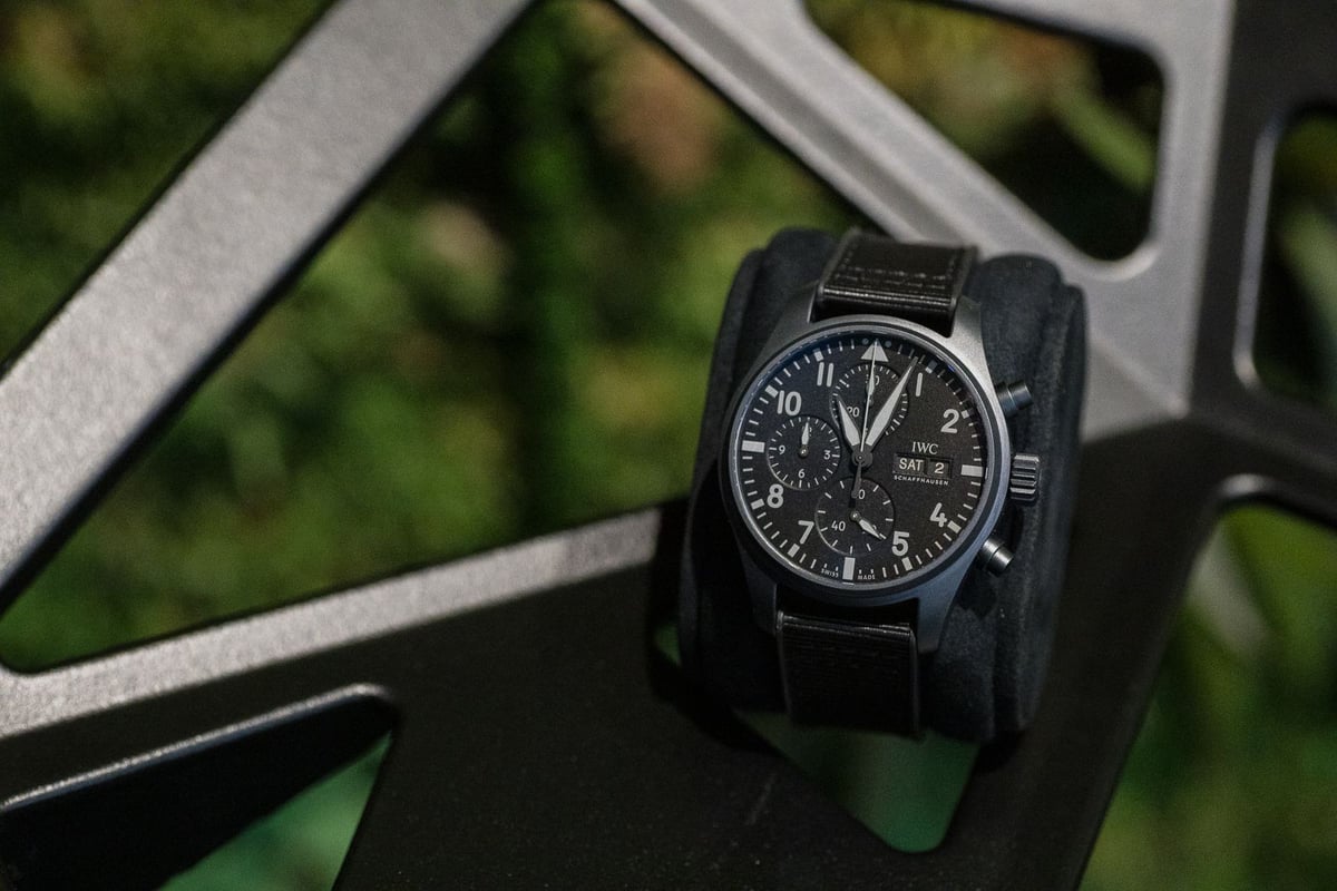 IWC Pilot's Watch Chronograph 41 Top Gun Ceratanium
