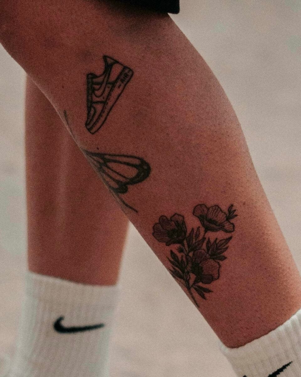 Simple Leg Tattoo111 2