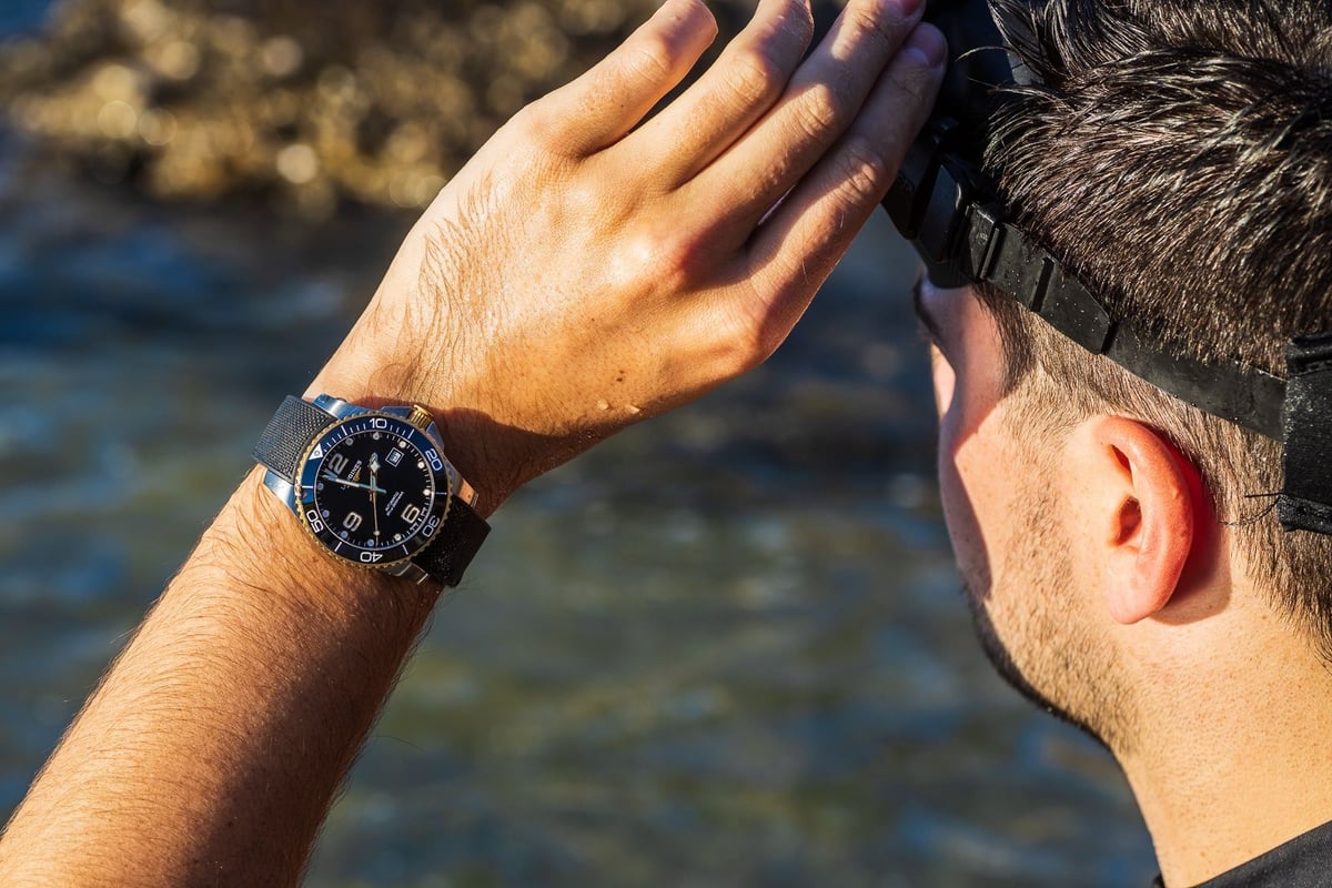Two-Tone Longines HydroConquest