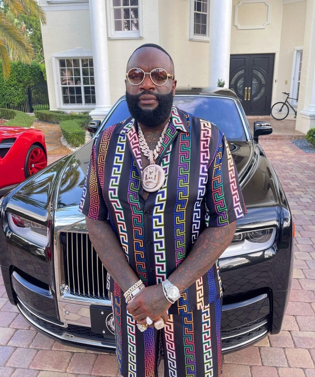 rick ross car collection no driver's license