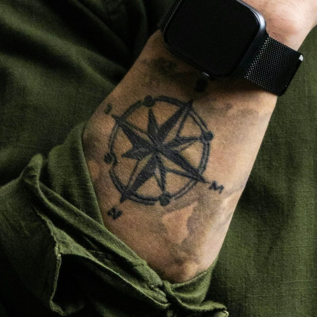 Compass tattoo111