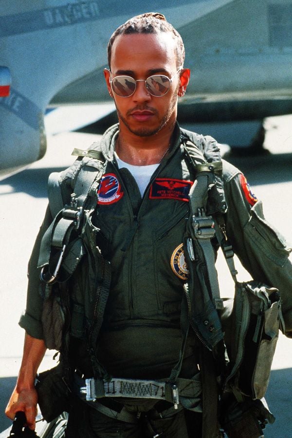 brad pitt lewis hamilton formula 1 racing movie