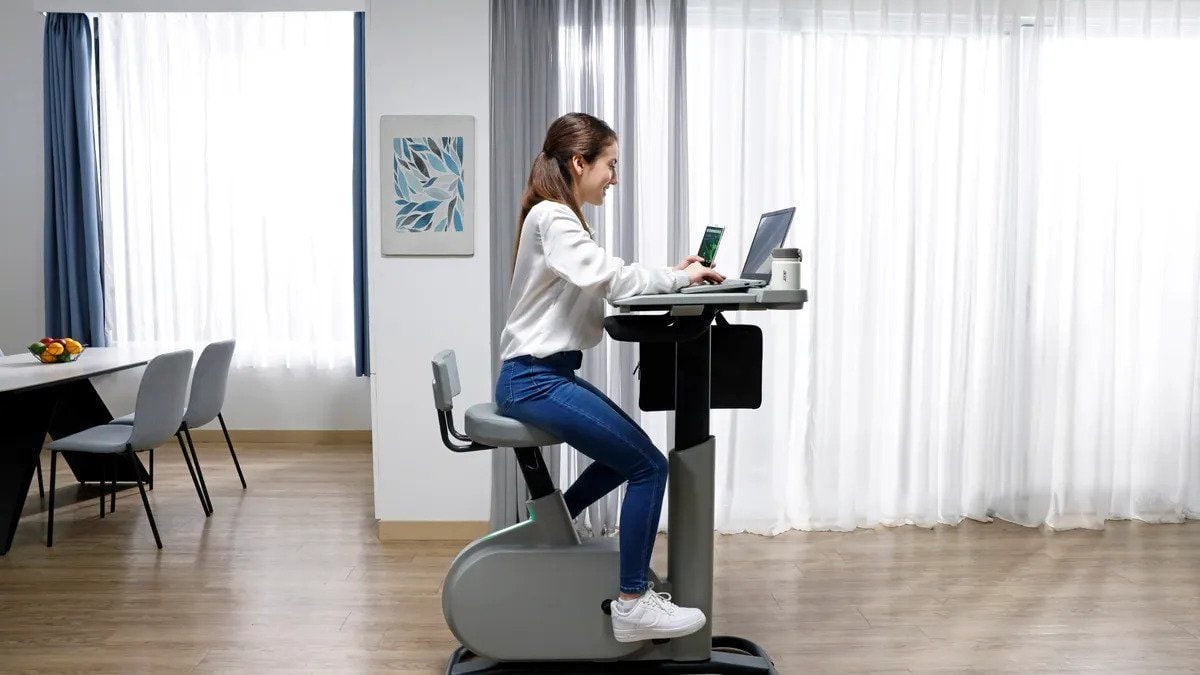 Acer's New Working Desk Makes You Work For Your Power