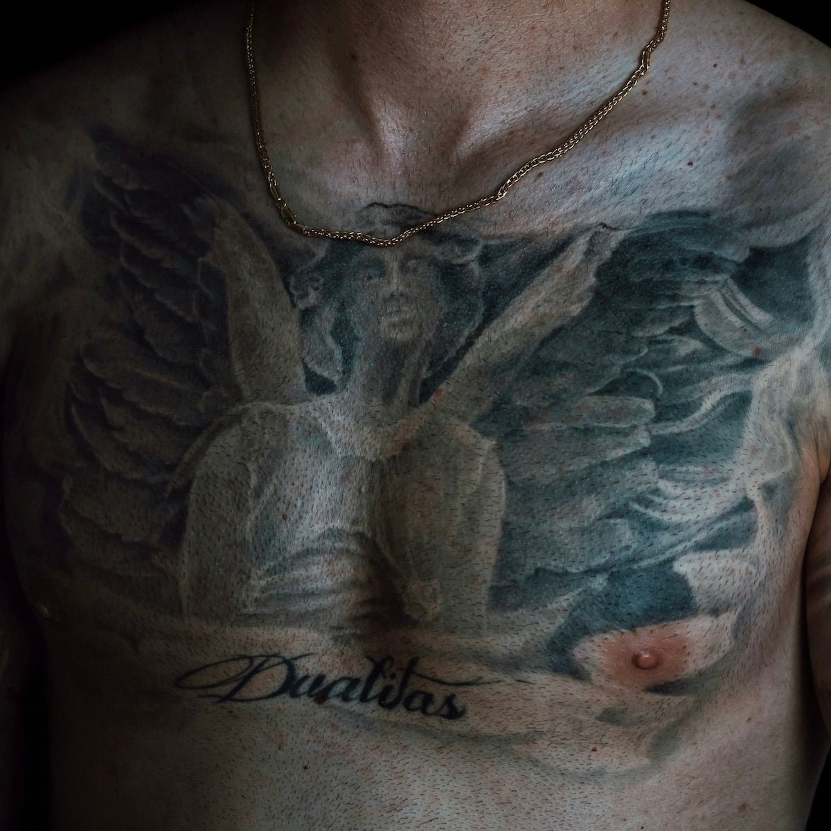 Religious chest tatoo1