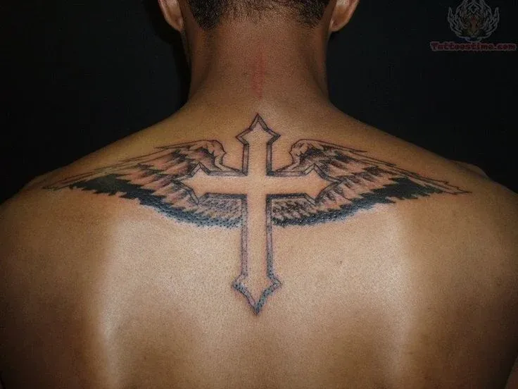 Cross Tattoo men