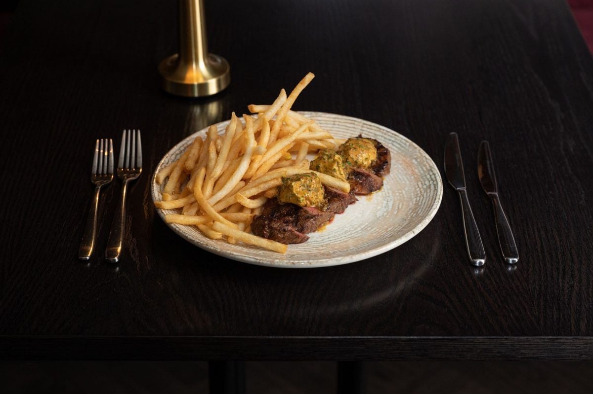 Steak at Luke's Kitchen