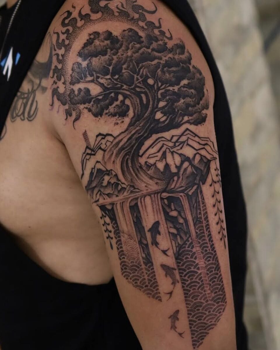 Tree Tattoo zaheer c