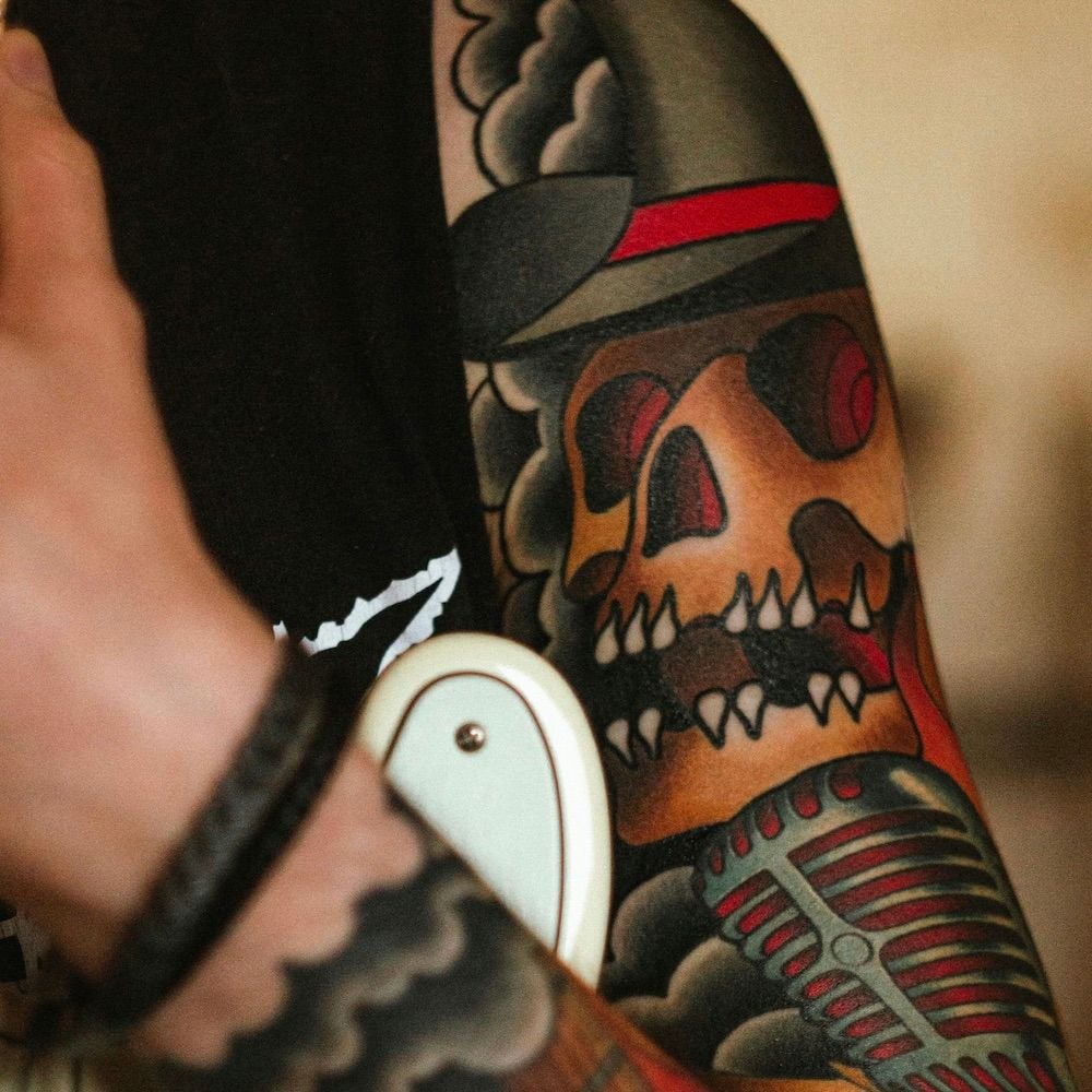 Skull Shoulder Tattoo11
