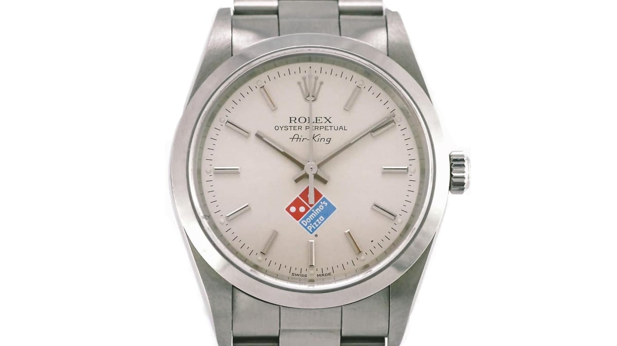 Desperate For A Rolex Get A Job At Domino s Pizza