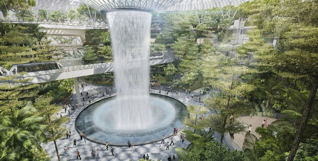 Singapore To Build A Rainforest In Changi Airport