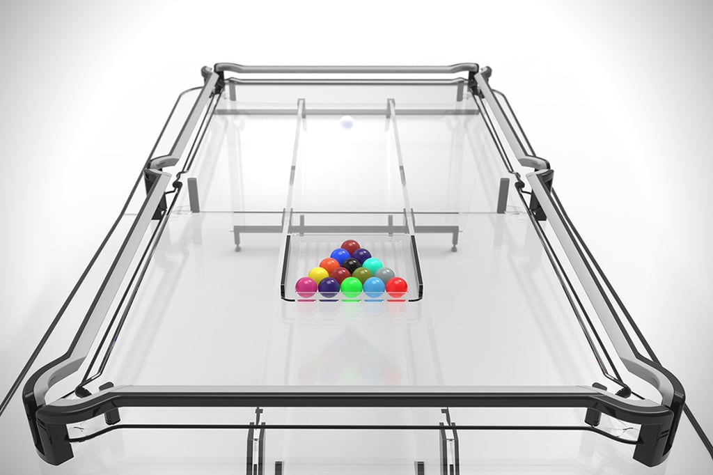 The X1 Everest Glass Pool Table: For Seeing How Clearly You Missed That Last Shot