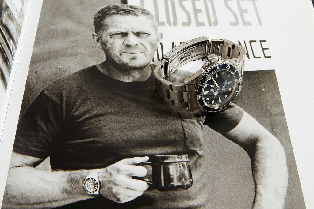 Steve McQueen’s 1964 Rolex Submariner Now For Auction