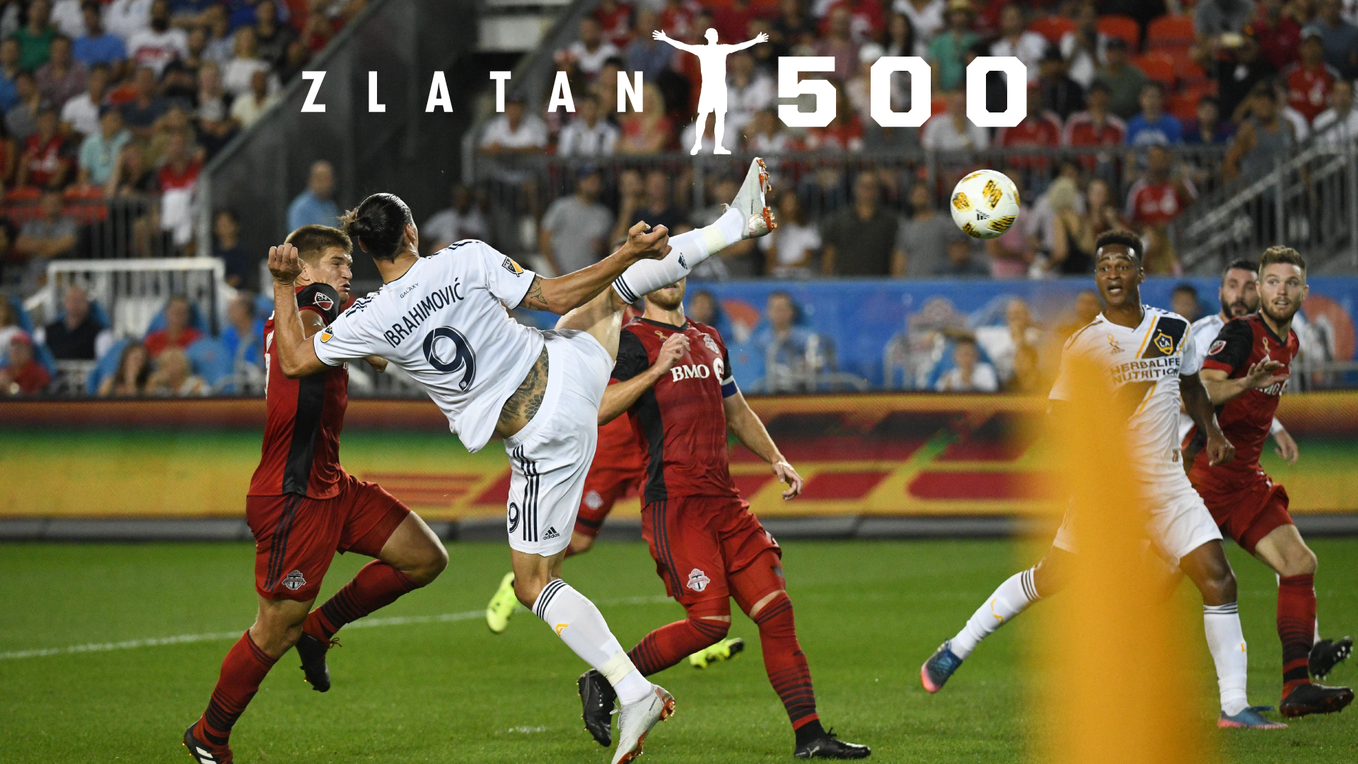 Watch: Zlatan Ibrahimovic’s Ridiculous 500th Career Goal