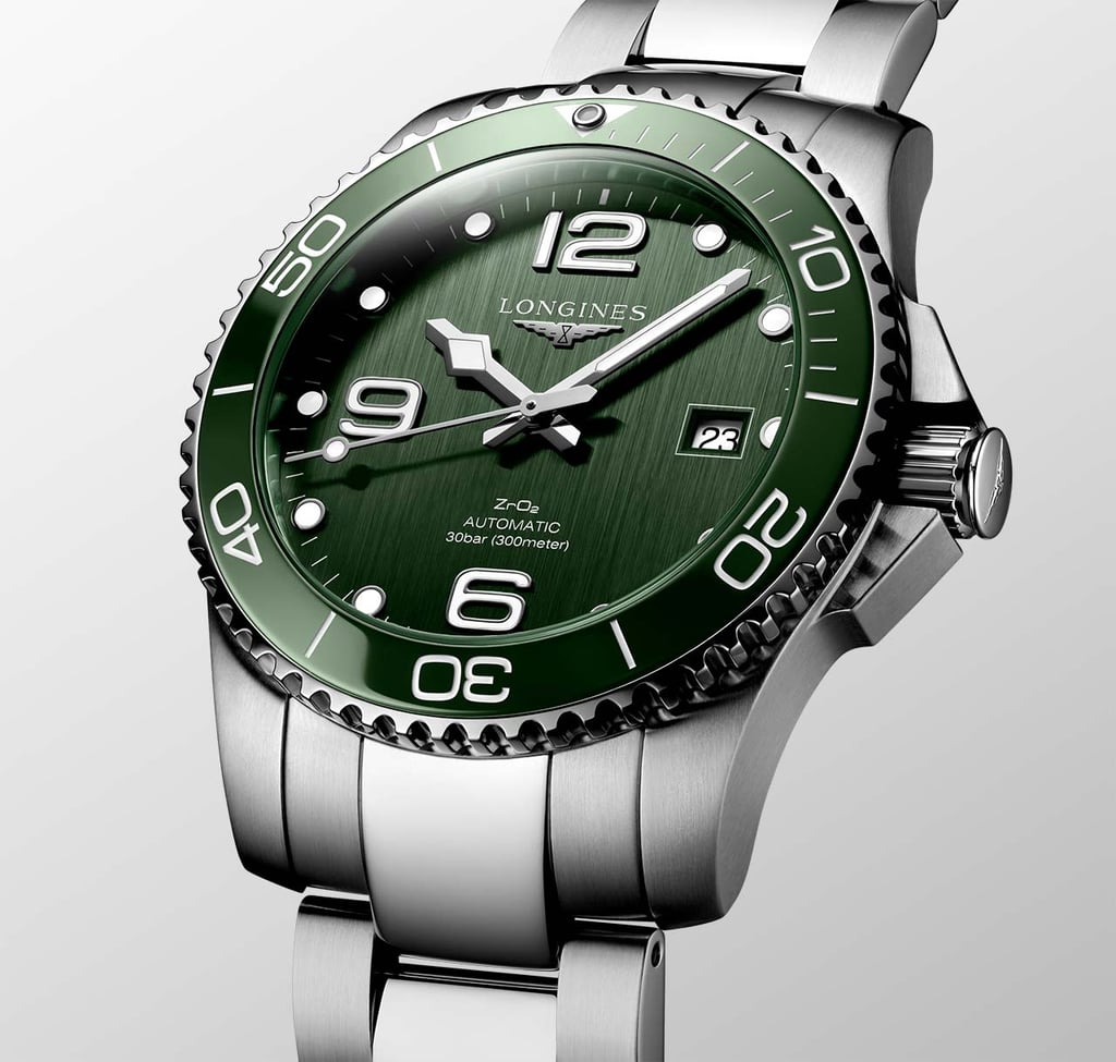 Longines HydroConquest Green Arrives With Lustworthy Dial