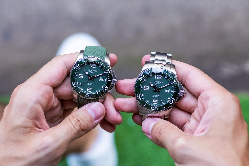 Longines HydroConquest Green Arrives With Lustworthy Dial