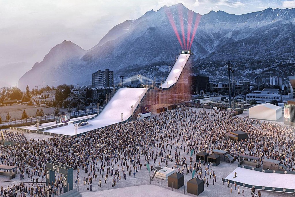 This 16-Storey Snowboard Ramp Is Hitting Sydney In August