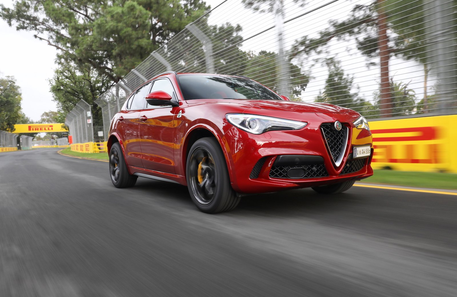 Hammering The Alfa Romeo Stelvio Quadrifoglio Around Albert Park