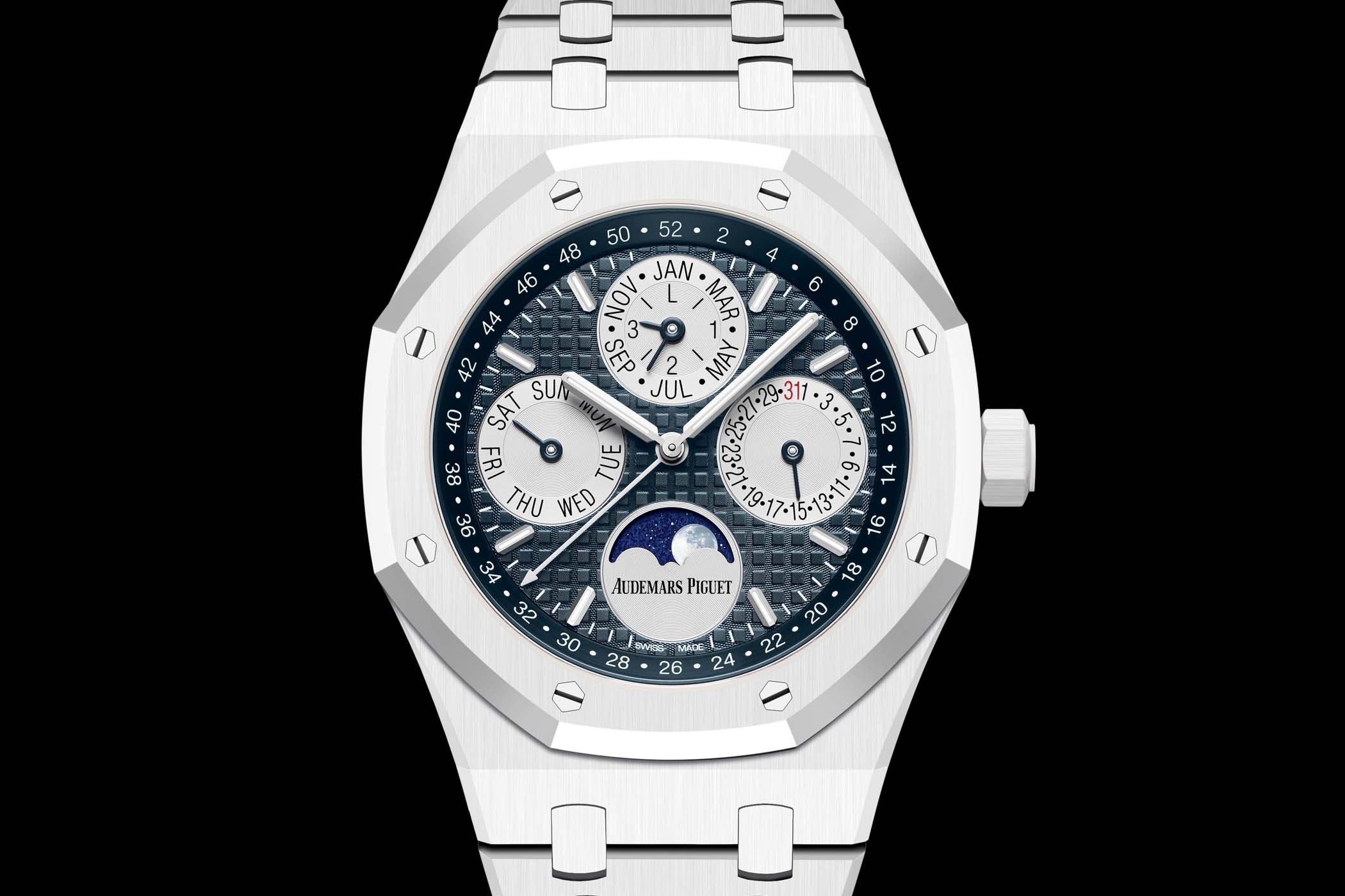 Introducing The Audemars Piguet White Ceramic Royal Oak Perpetual Calendar