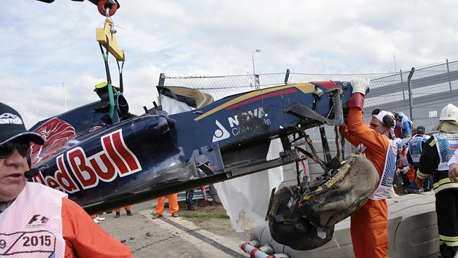 What a Formula 1 Crash at 321 km/h Looks Like