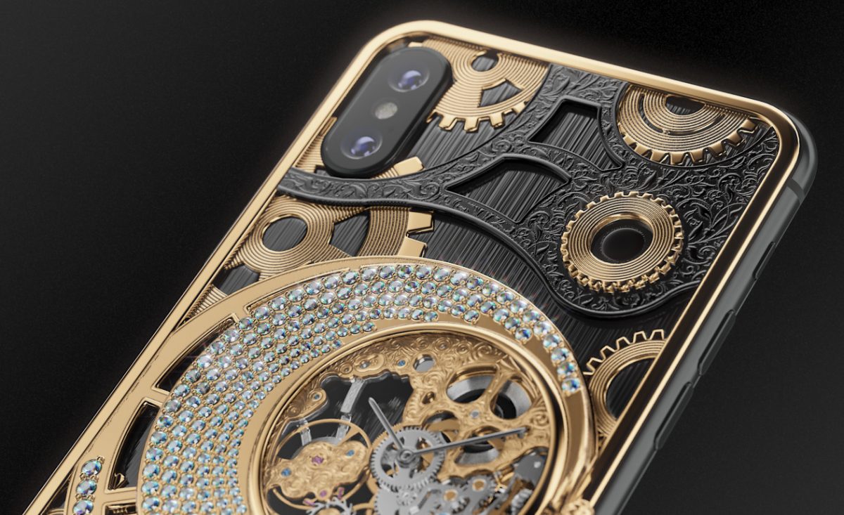 There’s A Russian Diamond-Encrusted Tourbillon Within This iPhone X