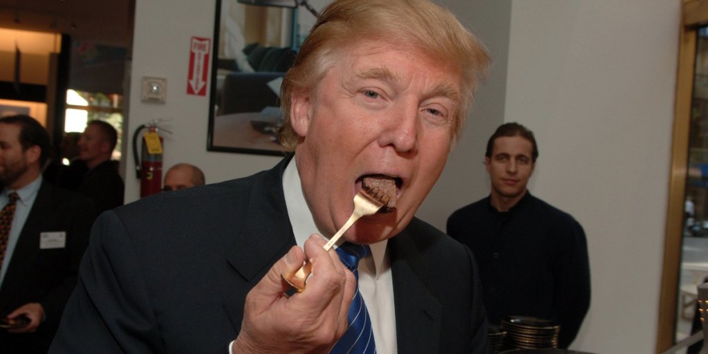 Trump Sinks To New Low, Orders Steak Well Done With Ketchup