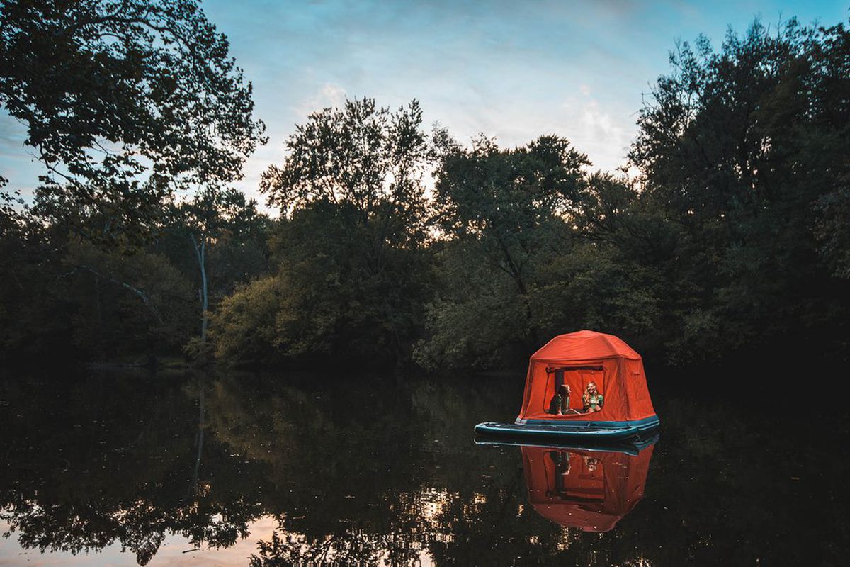 Introducing The Shoal Tent: A Tent That Floats