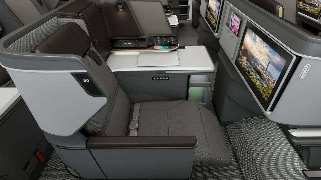 BMW Designworks Style EVA's Business Class Cabin