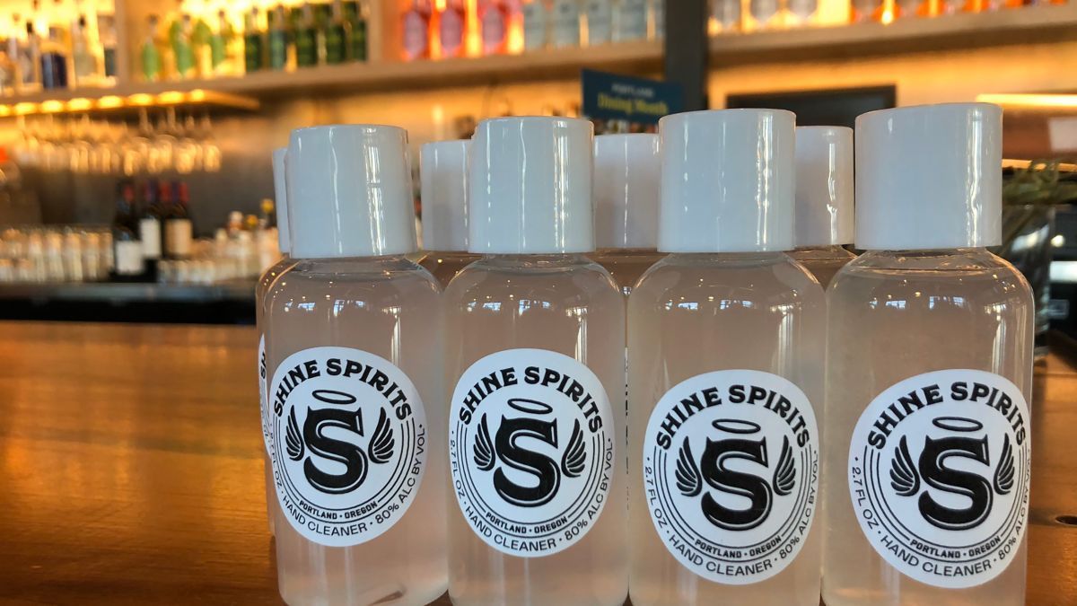 Shine Distillery Turns Alcohol Waste Into Free Hand Sanitiser