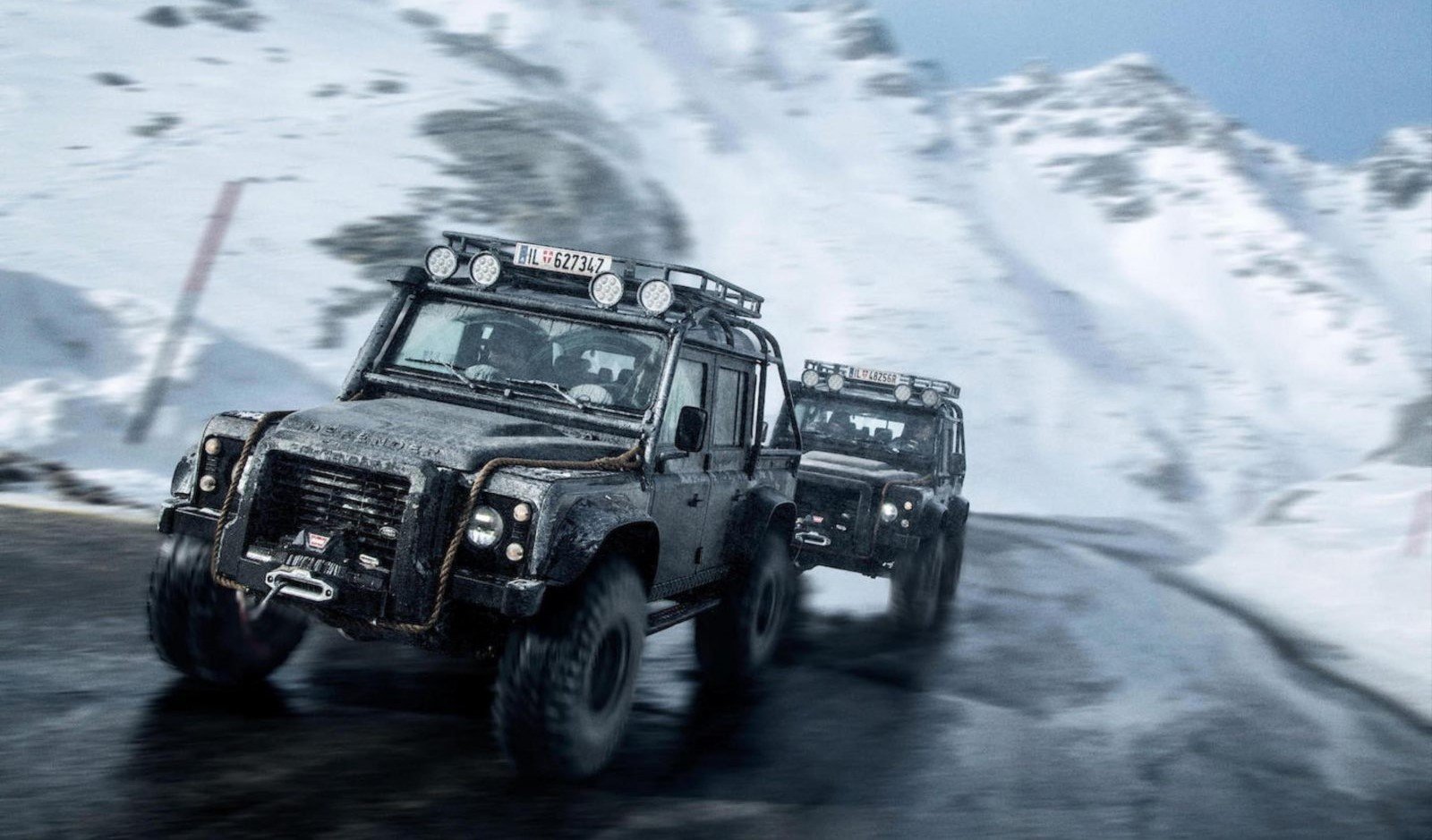 James Bond’s “Spectre” Land Rover Defender SVX