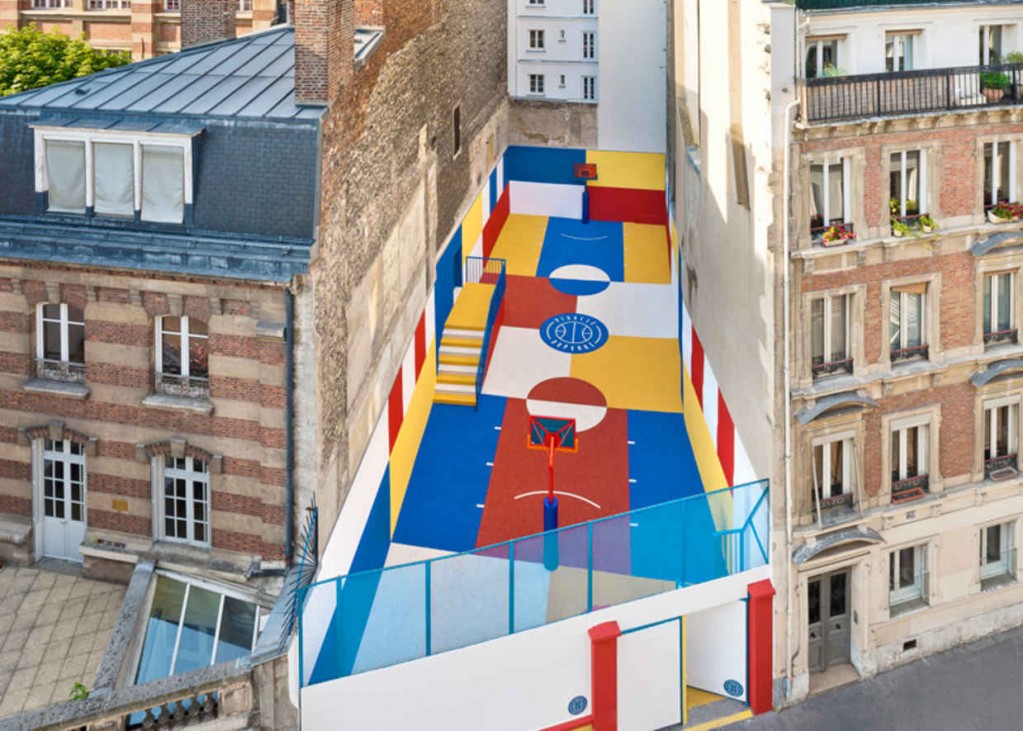 This Parisian Basketball Court Is Simply Awesome