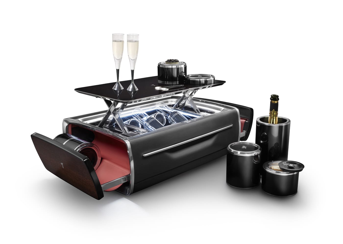 The Rolls-Royce Champagne Chest Will Level Up Your Picnic Game