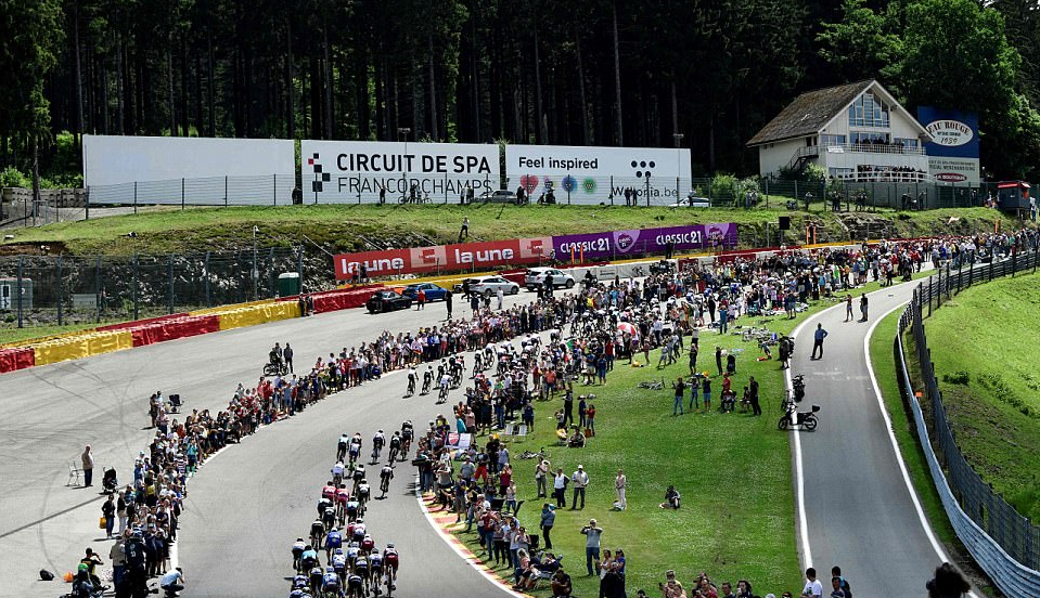 Stage 3 Of The Tour De France Just Rode Through Eau Rouge