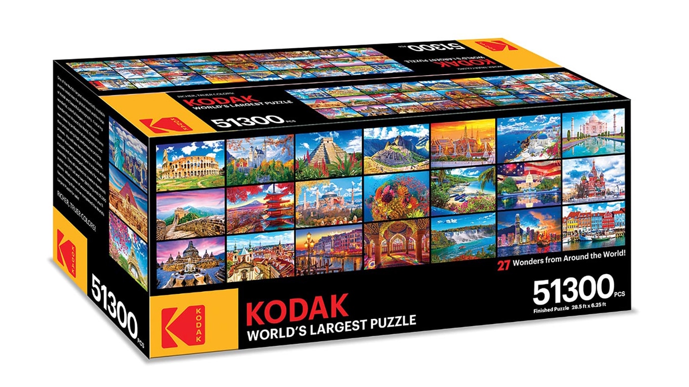 Kodak Is Selling The World’s Largest Jigsaw Puzzle For US$500