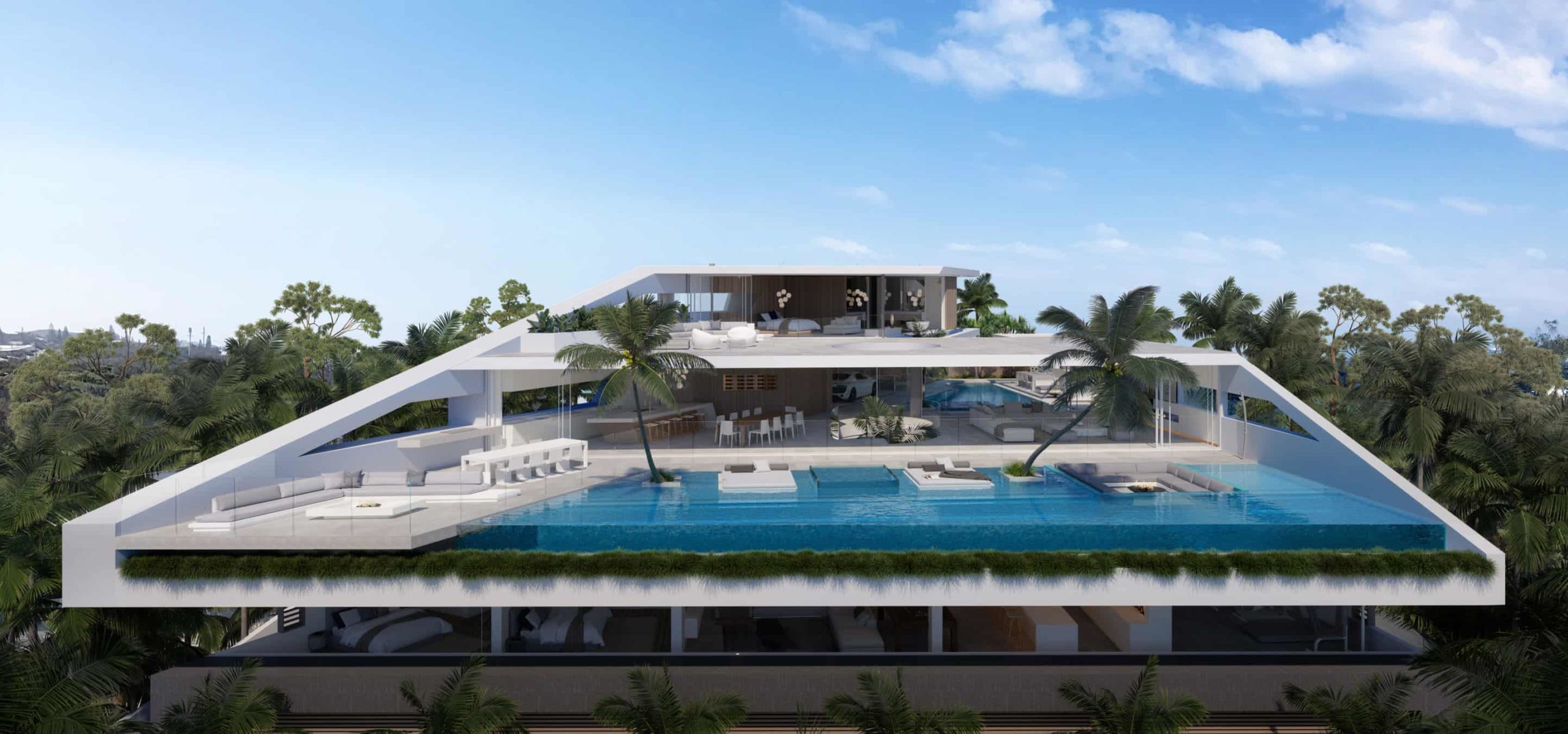 Crusoe House At Castaways Beach Resembles A Terrestrial Superyacht