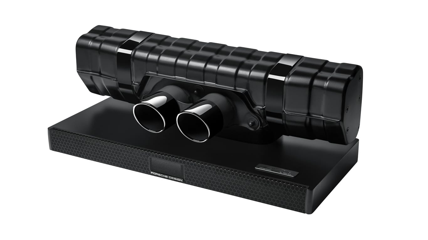 The Porsche 911 Soundbar Black Edition Stimulates Every Sense