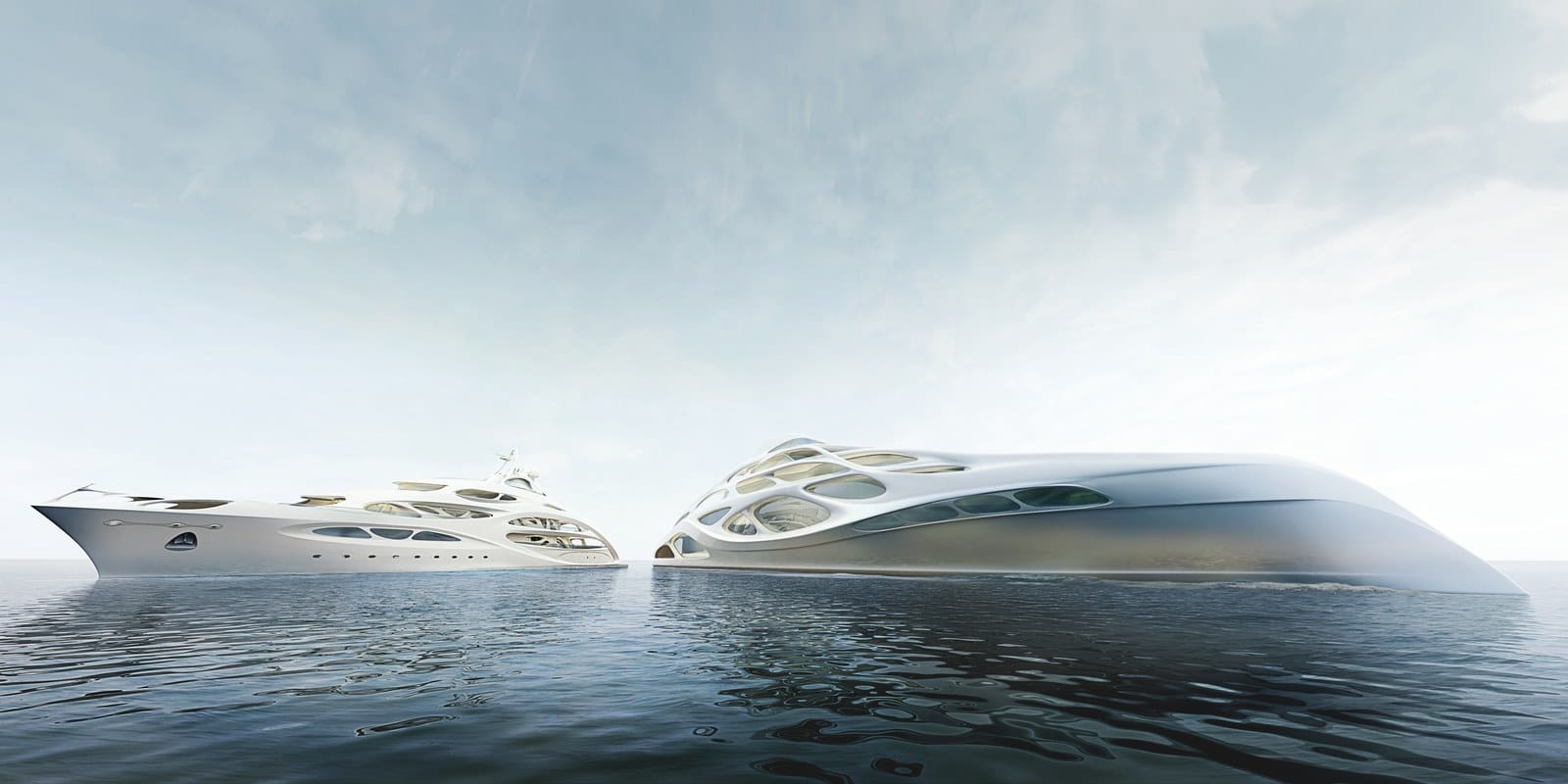 These Superyachts By Zaha Hadid Architects Are Truly Futuristic