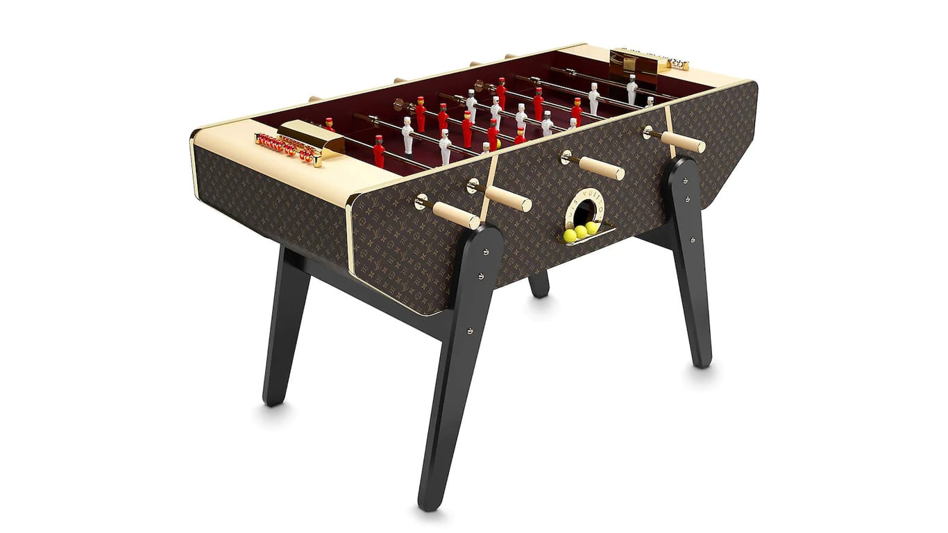 The Louis Vuitton Foosball Table Will Set You Back US$75,000