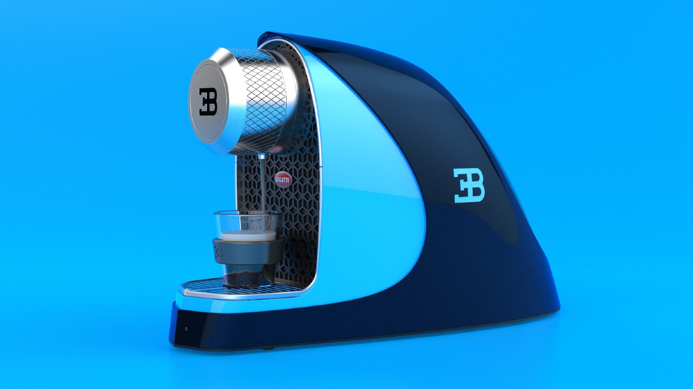 Here’s What A Bugatti Chiron Nespresso Machine Looks Like