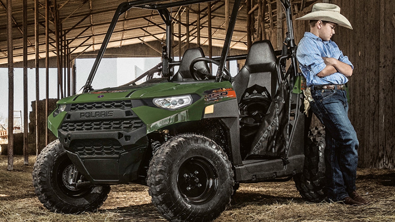 The Polaris Ranger Youth 150 EFI ATV Lets Kids Tear It Up