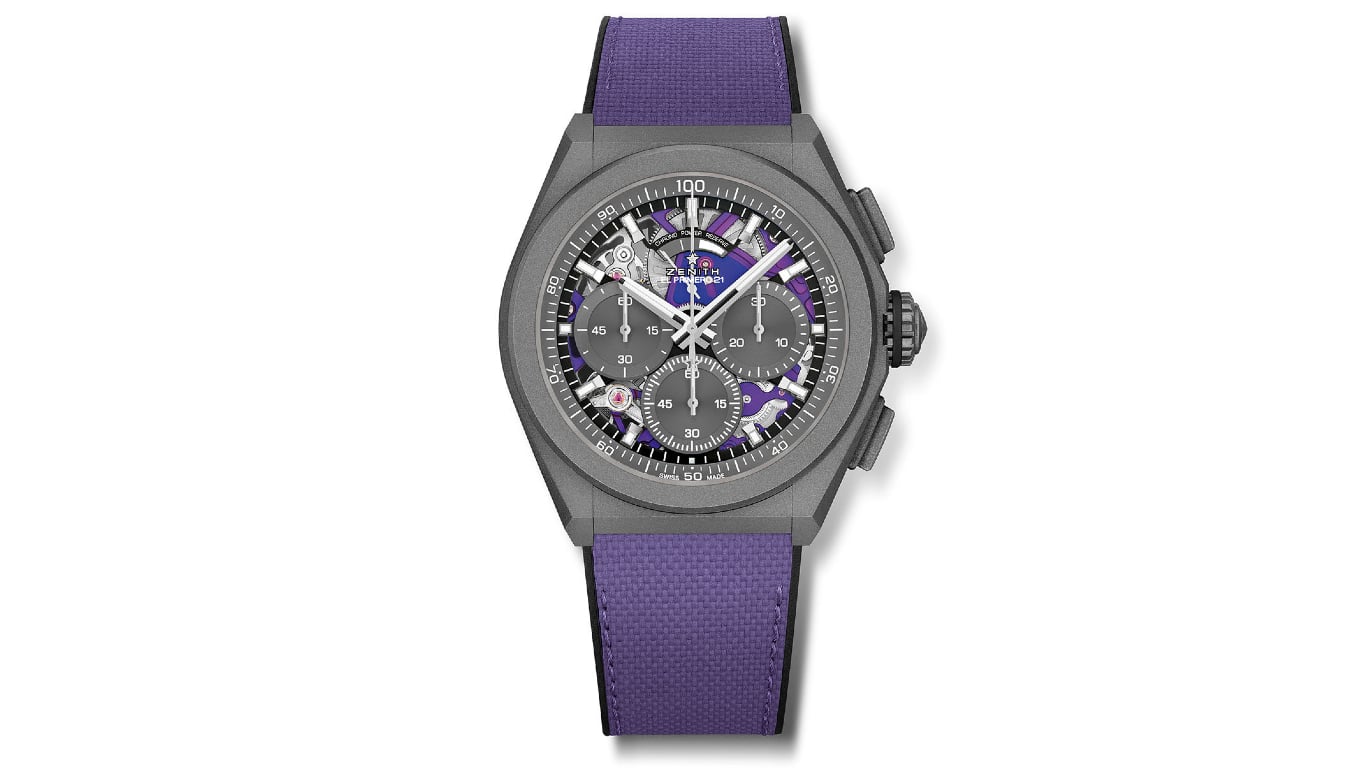 Zenith’s Defy 21 Ultraviolet Chronograph Is Proper Eye-Candy