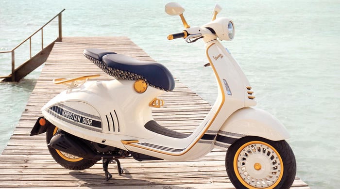 Dior & Vespa Craft A Bespoke 946 Scooter