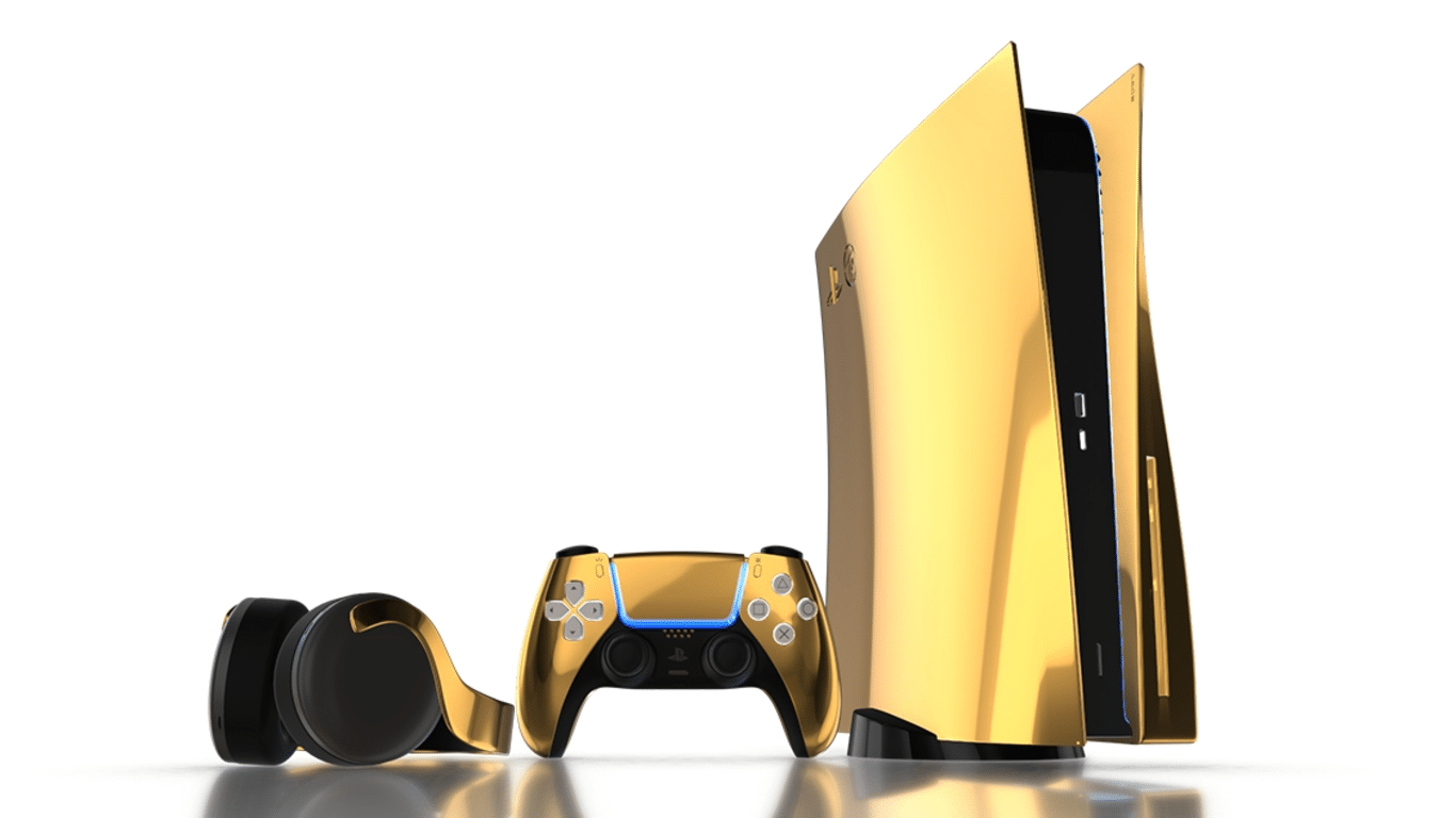 Step Aside Plebs, The 24K Gold PlayStation 5 Is Here