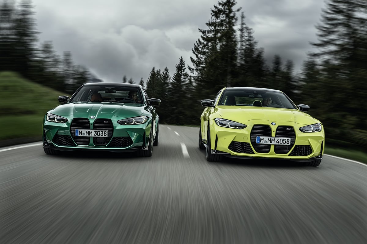 2021 BMW M3 & M4: Sedan And Coupé Debut With Aggressive Update